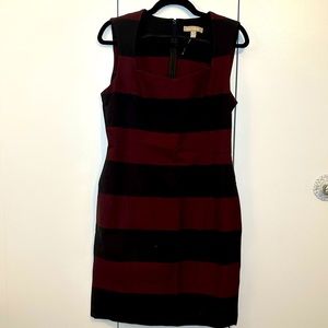 Banana Republic Burgundy Sheath Dress